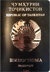 Tajikistan Passport