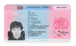 United Kingdom ID / residence card